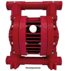Мембранный пневматический насос AlphaDynamic Ruby 015P-P-TPT Мембранный пневматический насос AlphaDynamic Ruby 015P-P-TPT
